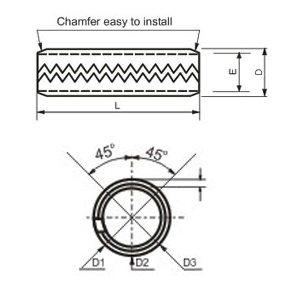 Zig Zag Pin Specifications